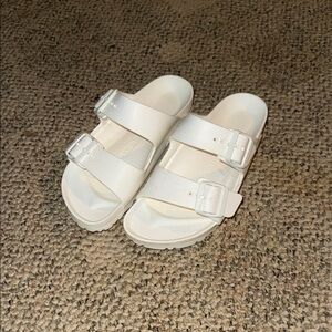 Birkenstock Women's Cream Sandals